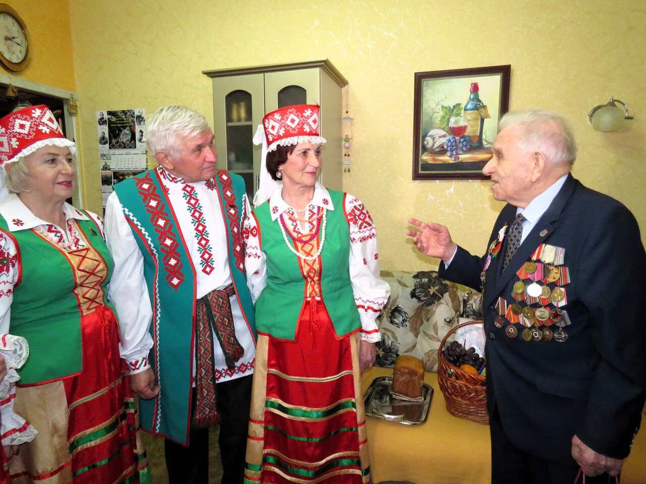 В гости к ветерану