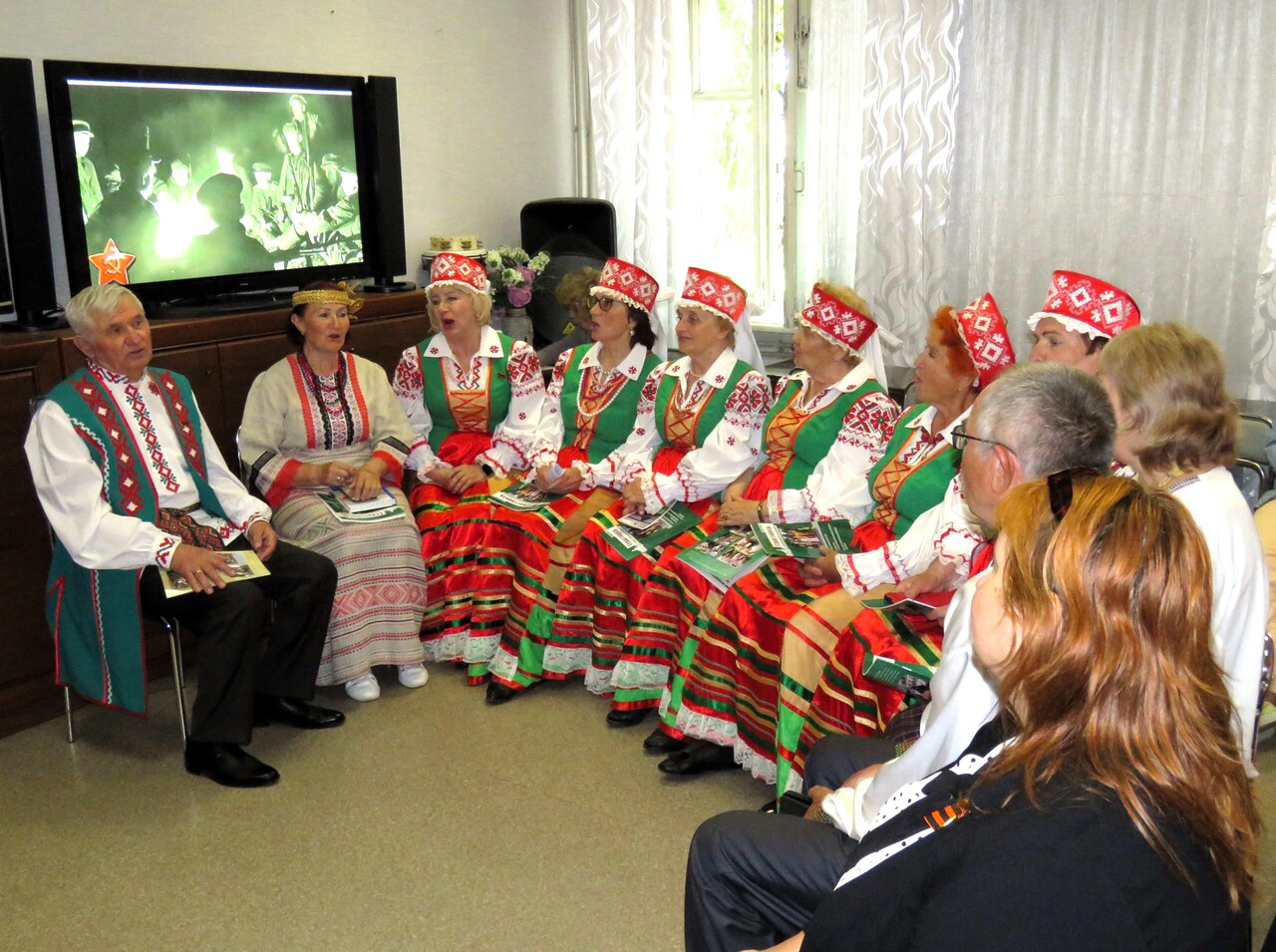 «У партызанскага кастра»