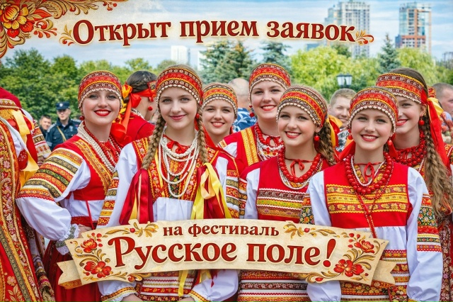 «Русское поле ждёт вас!» «Русское поле ждёт вас!»